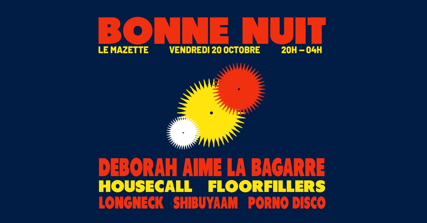 Visuel de la soirée du 20.10.2023