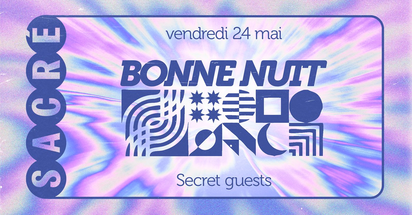Visuel de la soirée du 24.05.2024