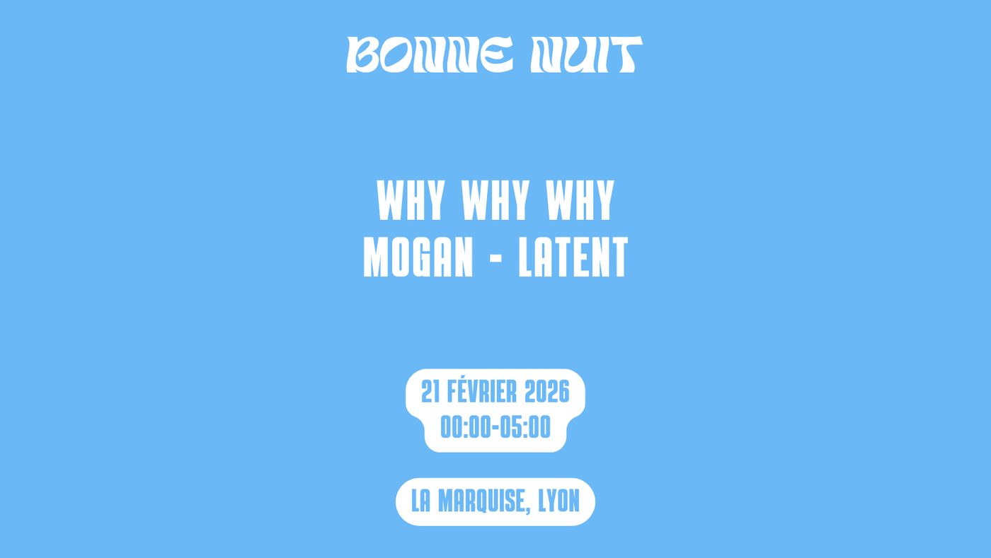 Visuel de la soirée du 21.02.2026